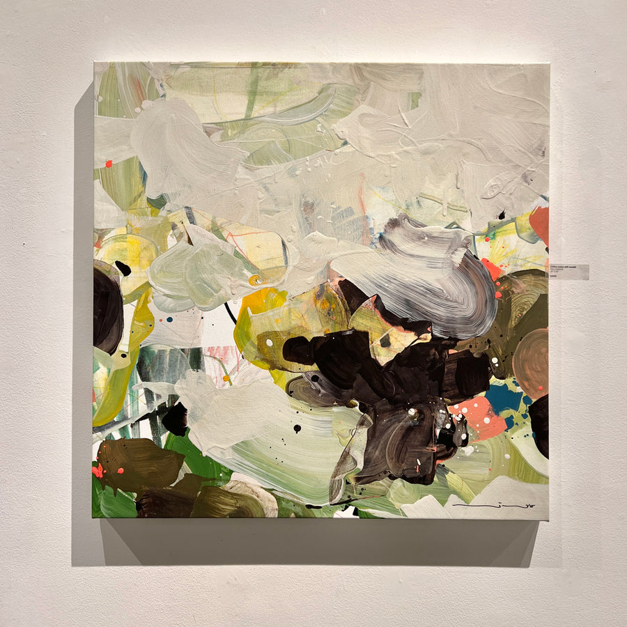 Coffee cream with wasabi