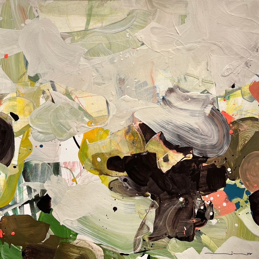 Coffee cream with wasabi