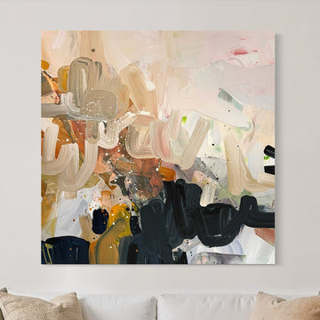 Caramel corn with black truffles