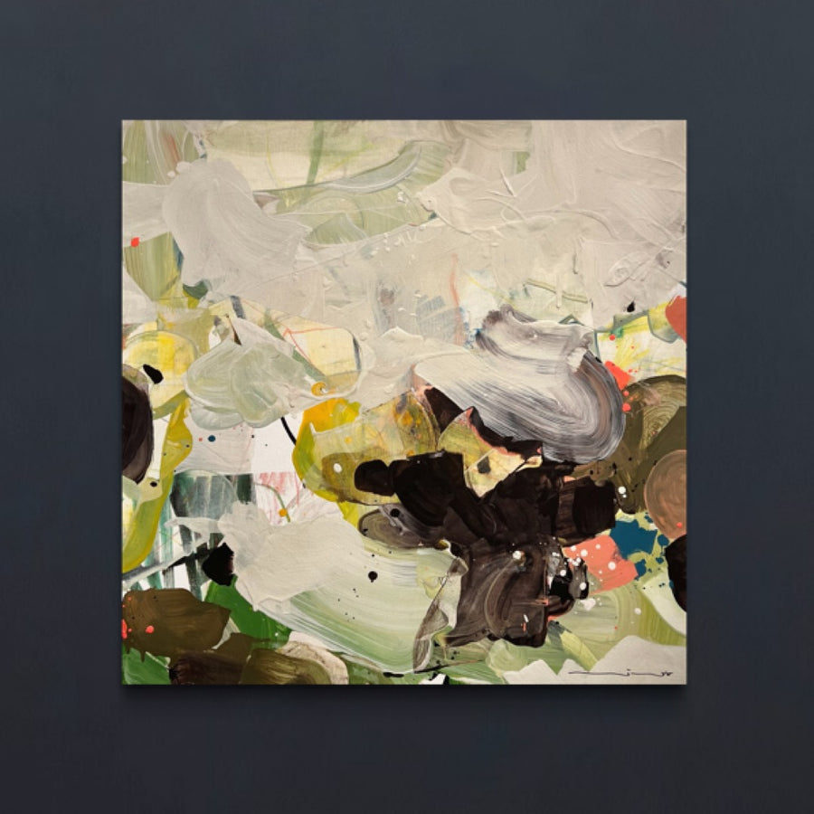 Coffee cream with wasabi