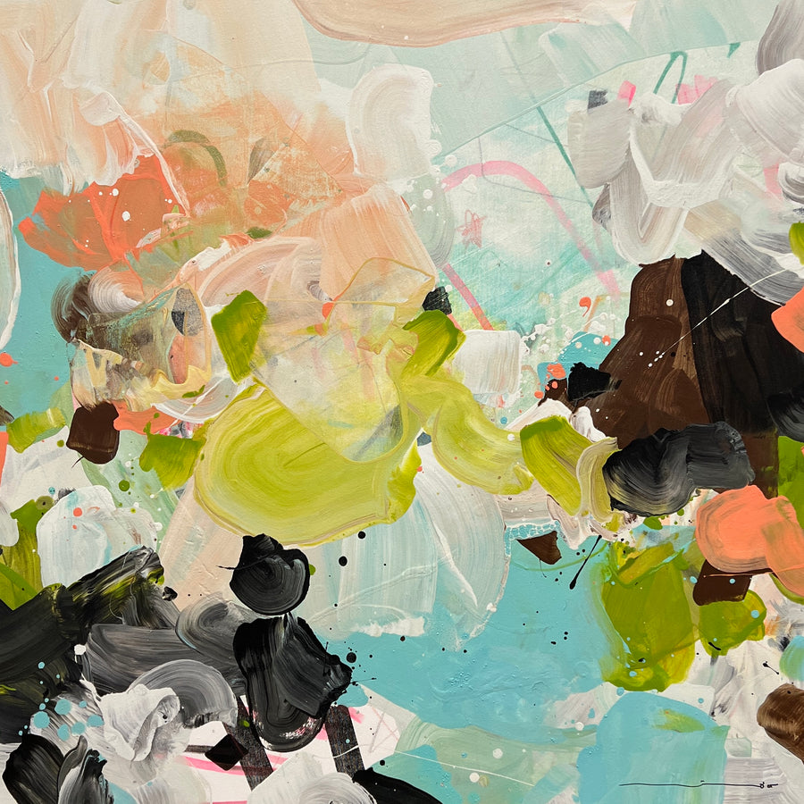 Vanilla mint with chocolate chip