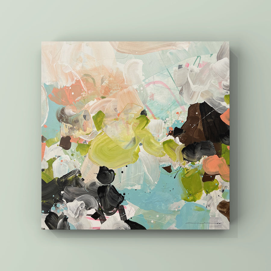 Vanilla mint with chocolate chip