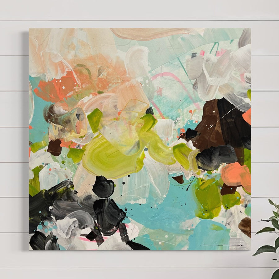 Vanilla mint with chocolate chip