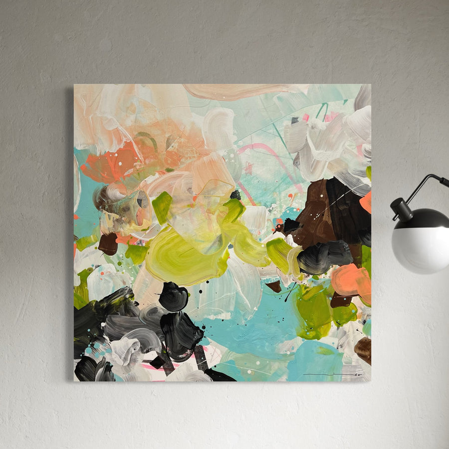 Vanilla mint with chocolate chip