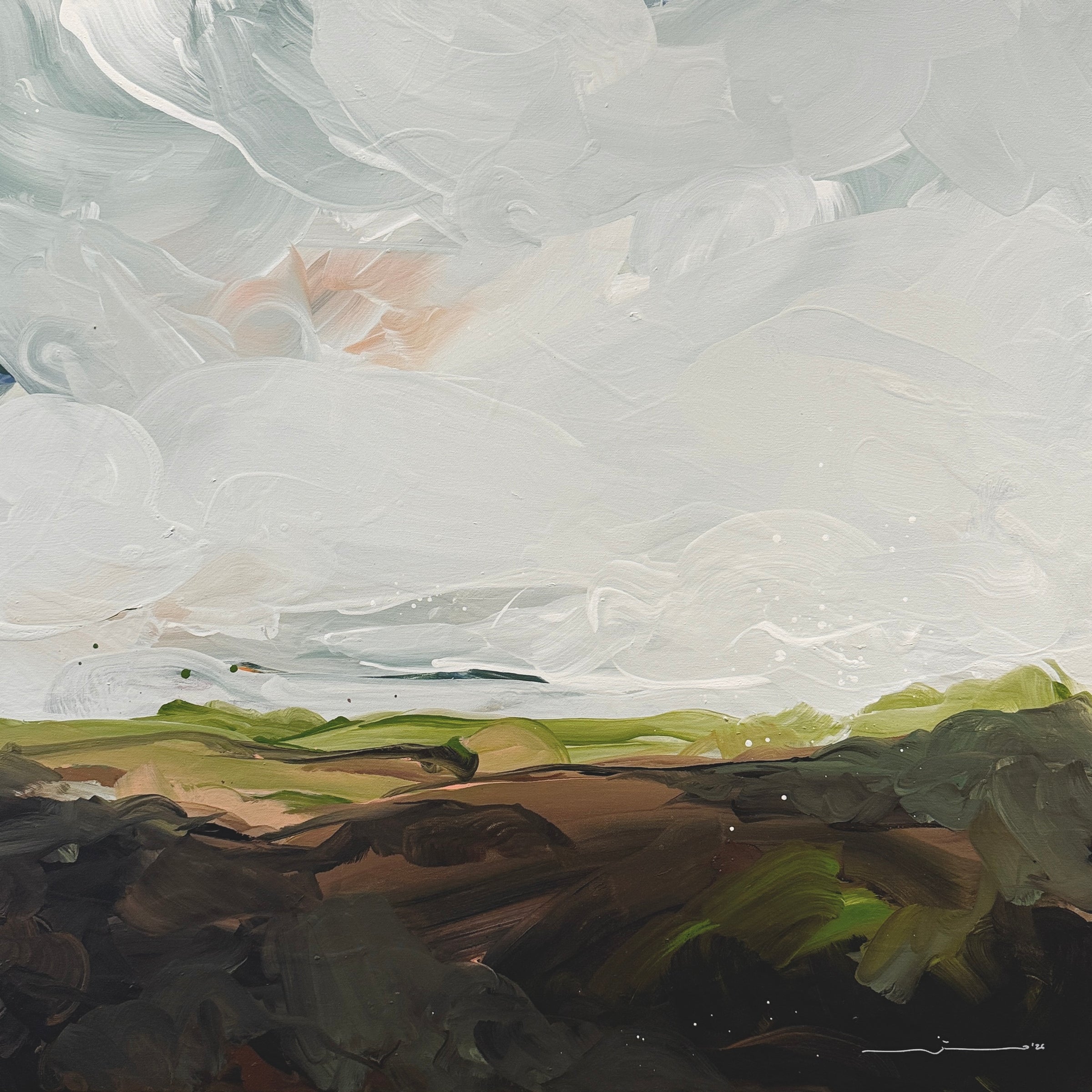 Abstract painting by Nino