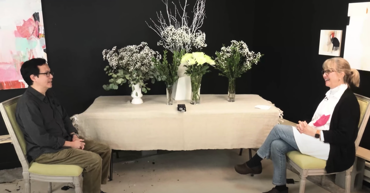Nino in conversation with Adele Sypesteyn