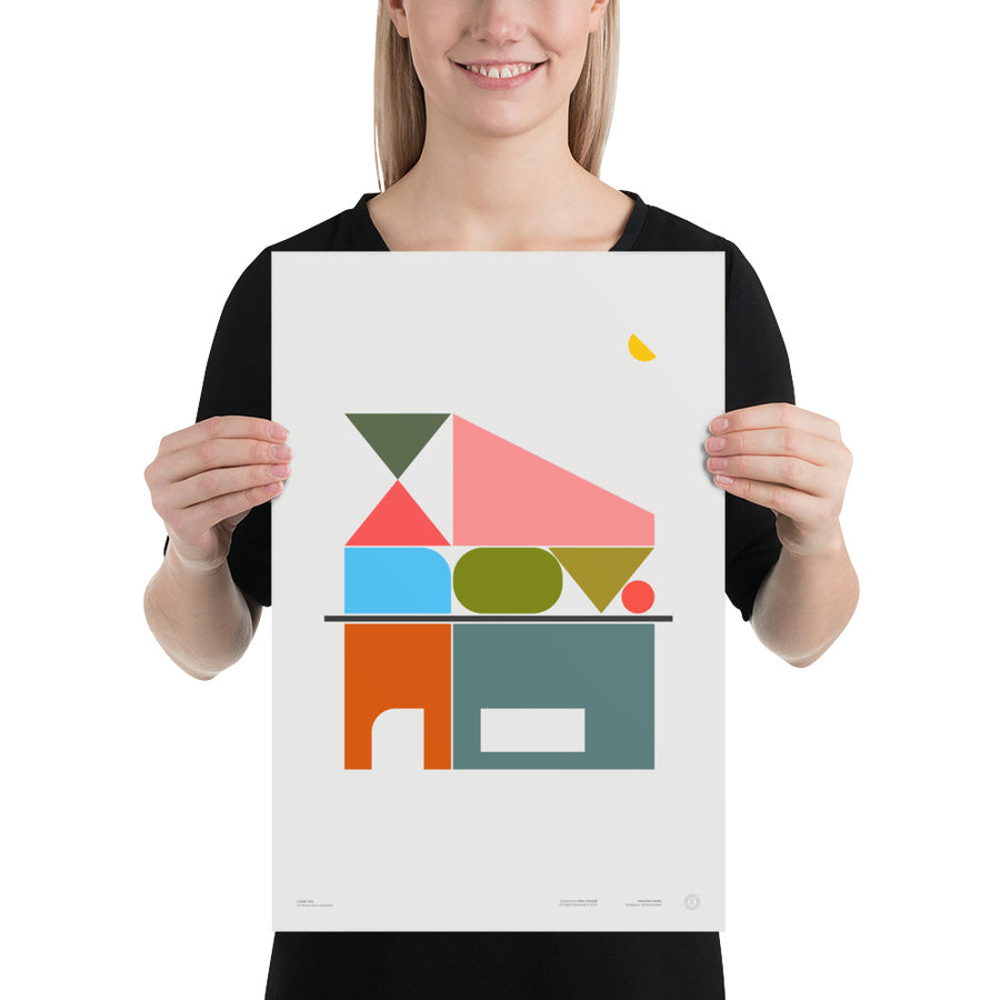 I love you to the art store and back! (Color blocks)